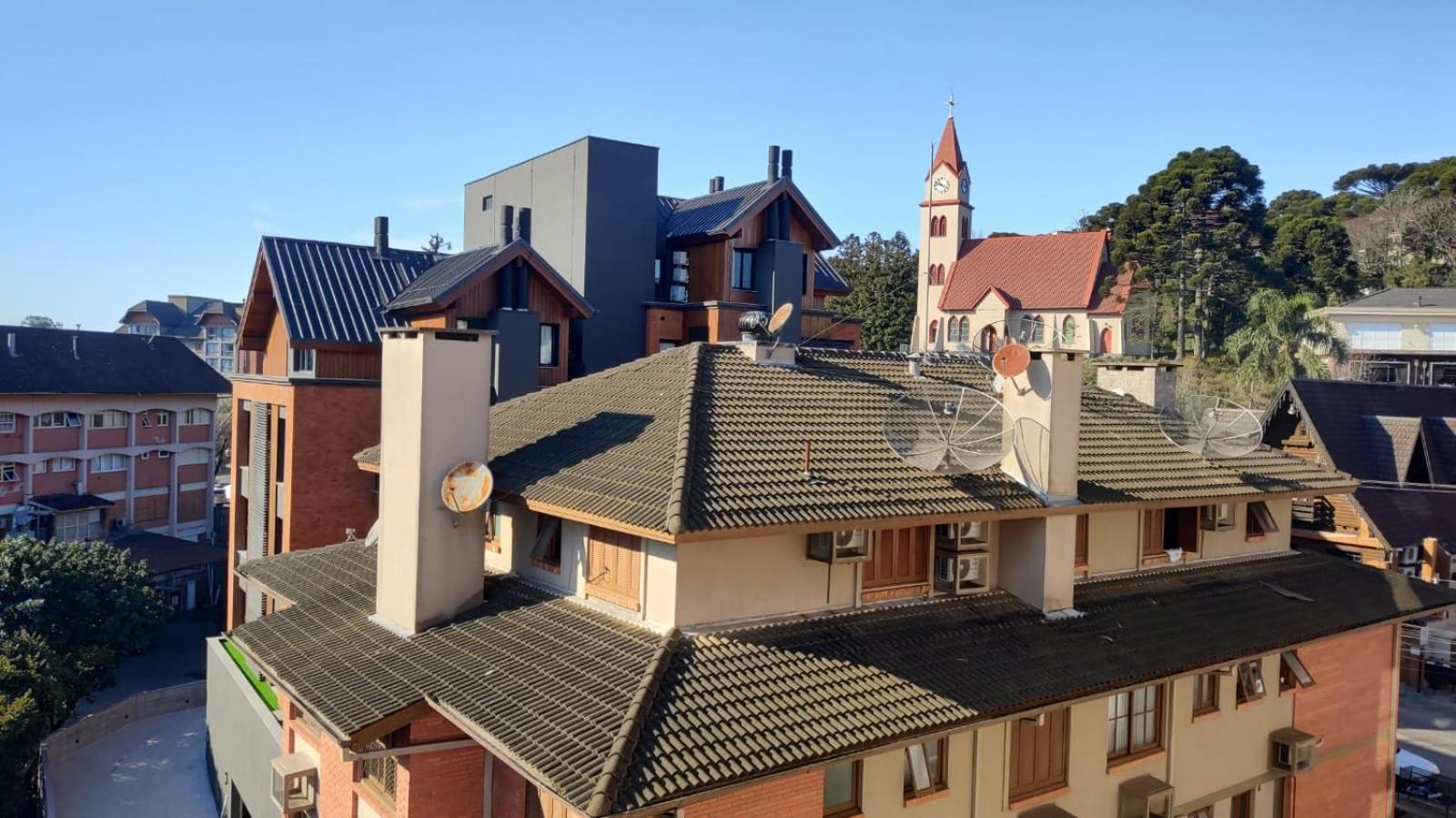 Ap. Centro Gramado Apartment Bagian luar foto